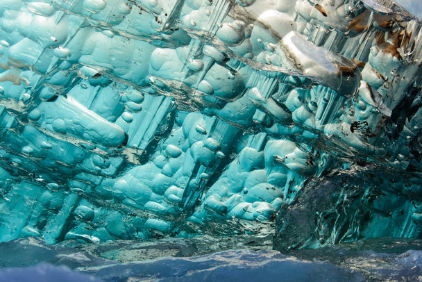 Vista incrível de pedaço de geleira
 - Foto, Imagem