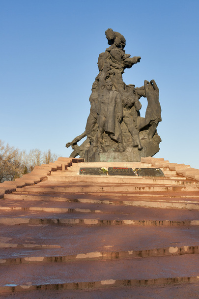 Μπάμπι Γιαρ μνημείο στο Κίεβο, Ουκρανία. - Φωτογραφία, εικόνα