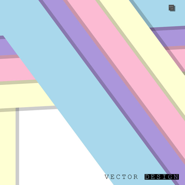 Absztrakt vektor design színes vékonyvonal-minták, a design vektor háttér - Vektor, kép