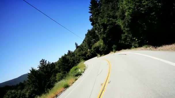 Punto de vista Conducir por el Parque Nacional
 - Metraje, vídeo