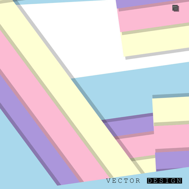 Absztrakt vektor design színes vékonyvonal-minták, a design vektor háttér - Vektor, kép