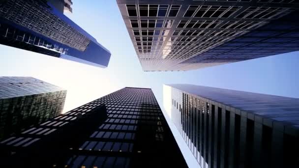 Vista ad alto angolo della vita urbana, New York, Stati Uniti d'America
 - Filmati, video