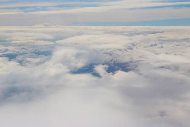 clouds seen from the plane - 写真・画像