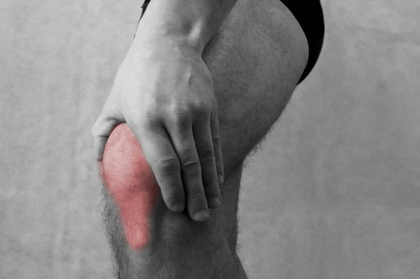 Ból kolana, bóle stawów ludzie medyczny - Zdjęcie, obraz