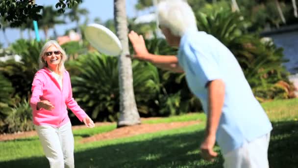 Montázs az idősek & nyugdíjas életmód - Felvétel, videó