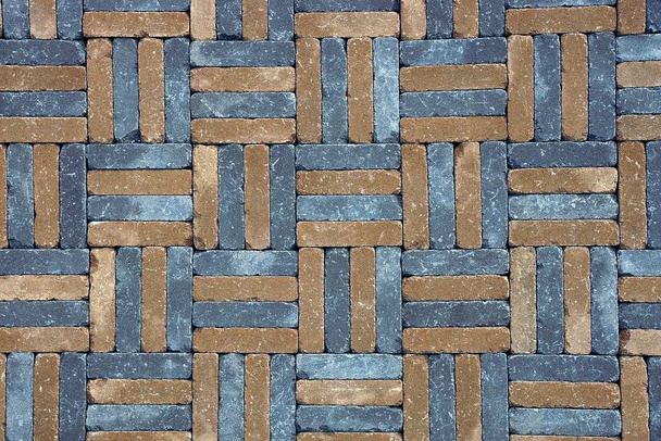 Sidewalk tile from stone bricks - Photo, Image