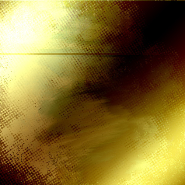 Gold Grunge Halftone Painted Background Texture - Photo, Image