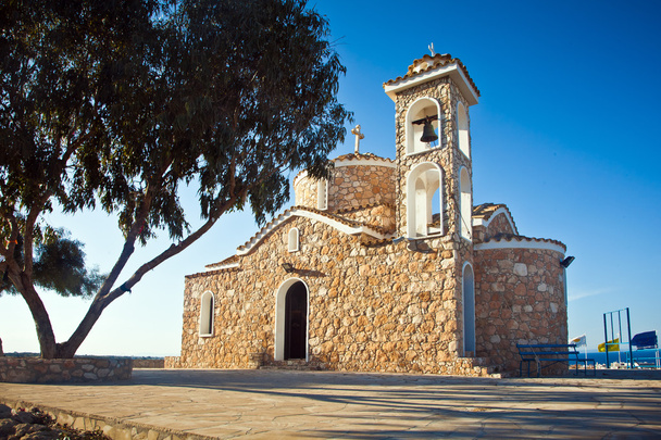 Ayios elias church on top of the hill - Photo, Image