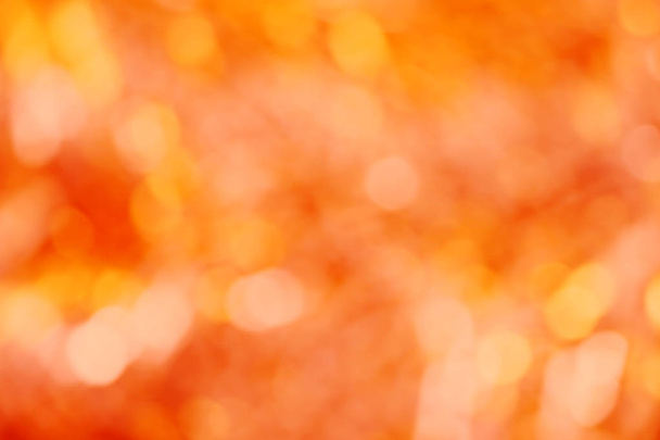 orange color abstract background with blurred defocus bokeh light - Zdjęcie, obraz