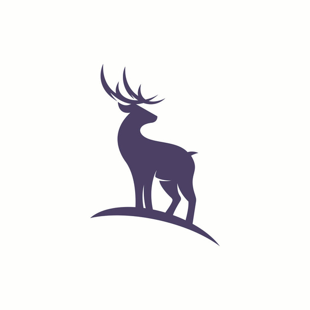 Vektorové ilustrace jeleny loga - Vektor, obrázek