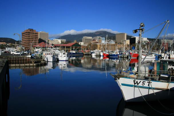 Hobart Waterfront - Fotoğraf, Görsel