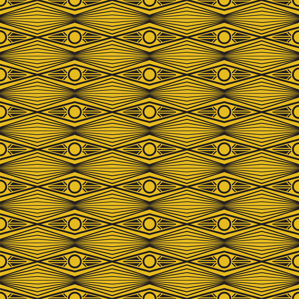 Vector modern geometric seamless pattern. Set of golden seamless backgrounds. - Photo, Image
