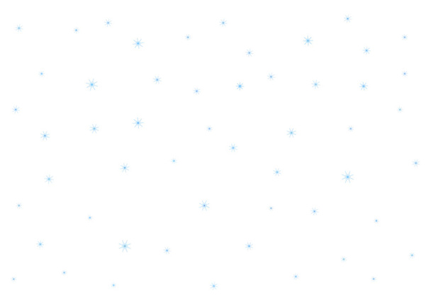Magische sneeuwvlokken vector design - Vector, afbeelding