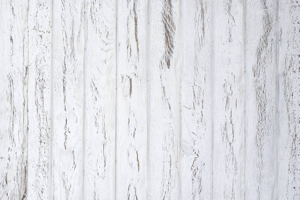 Textúra a kopott fehér fa deszka. Közeli kép:. - Fotó, kép