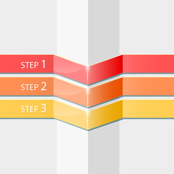 Vector progress steps,  vector illustration  - Vector, Image