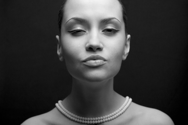 Portrait of beauty. Sexy fashion girl. - Valokuva, kuva