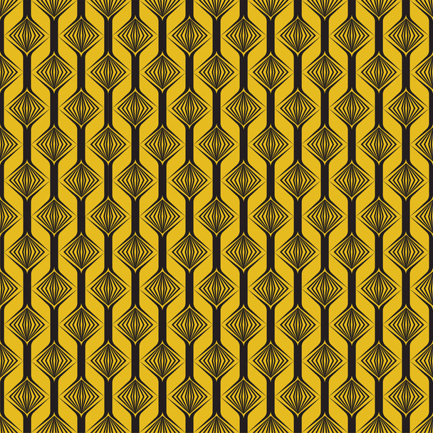 Vector moderne geometrische naadloze patroon. Set van gouden naadloze achtergronden. Moderne stijlvolle abstracte textuur. - Foto, afbeelding