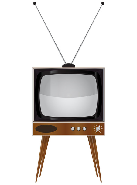 Винтажный телевизор
 - Фото, изображение