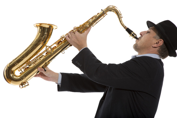 Saxophonist - Фото, изображение
