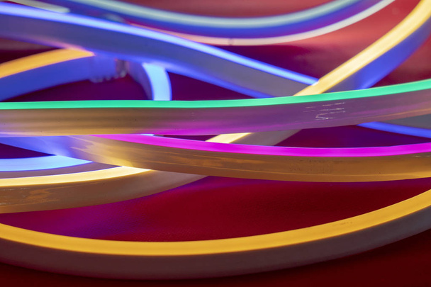 Multi kolor diody led Lampa taśmy  - Zdjęcie, obraz