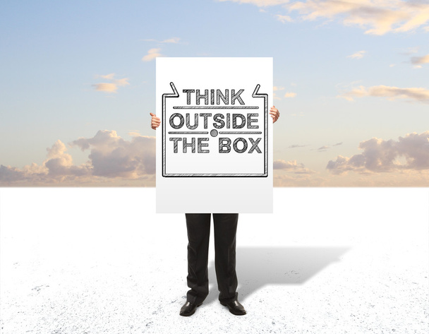 think outside the box - Foto, Imagen