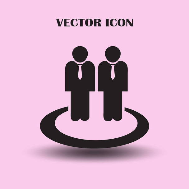 personas icono de vector web
 - Vector, imagen
