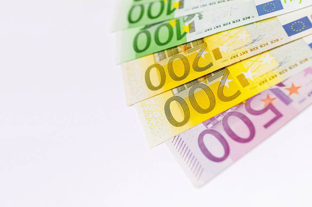 Euro Money. Euro Money Banknotes. Euro cash background. - Valokuva, kuva