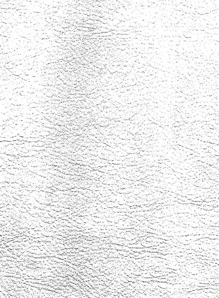 Textura de sobreposição angustiada de couro natural, fundo vetorial grunge. ilustração vetorial de meio tom abstrata - Vetor, Imagem