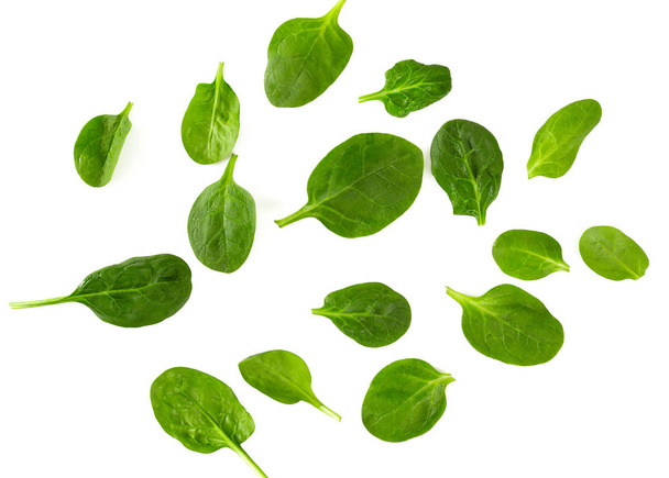 spinach isolated on white background - Φωτογραφία, εικόνα