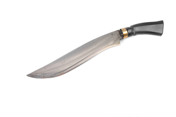 παραδοσιακά Νορβηγικά μαχαίρι σε απομονωμένες φόντο - Φωτογραφία, εικόνα