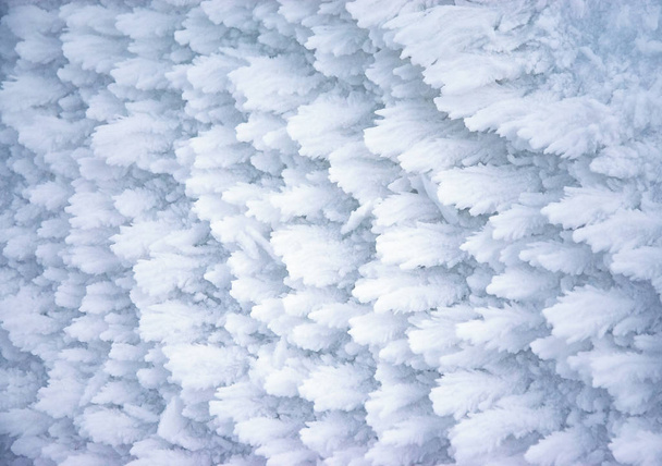 absztrakt background vele szezonális jég szárnyak fagyott hó - Fotó, kép
