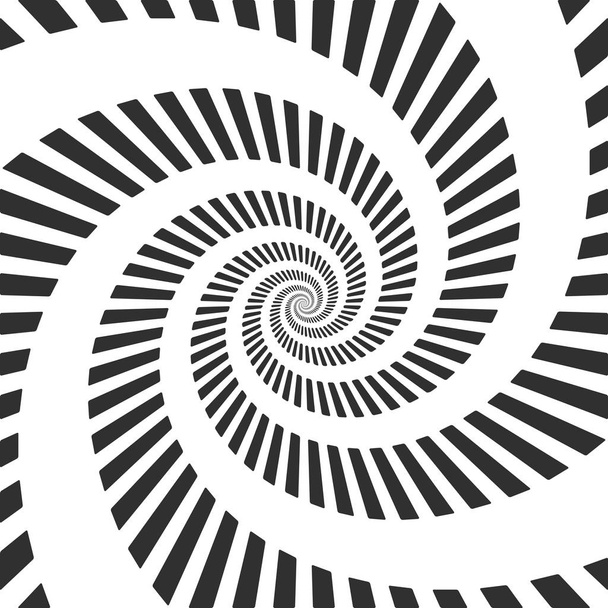 Espiral hipnótica abstracta. - Vector, Imagen