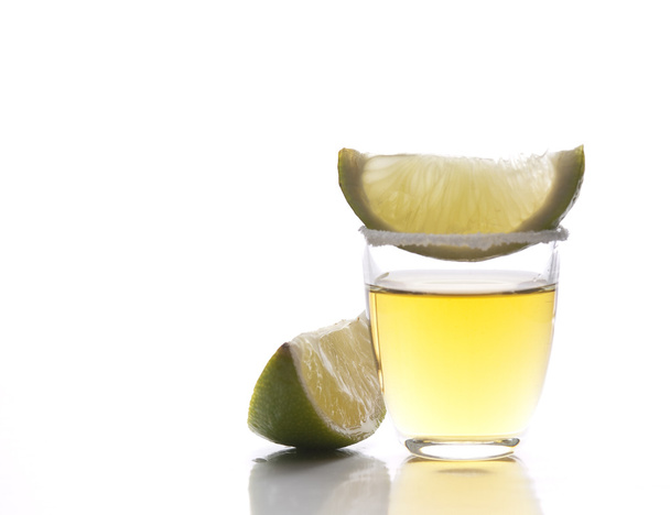Tequila and lime - Φωτογραφία, εικόνα