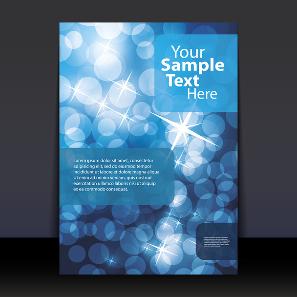 Christmas Flyer or Cover Design - Vector, Image