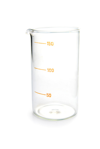 Vidros químicos transparentes
 - Foto, Imagem