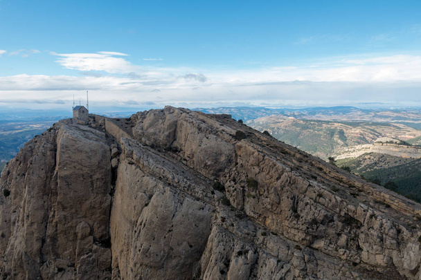 Uitzicht vanaf de penagolosa piek in Castellon, Spanje - Foto, afbeelding