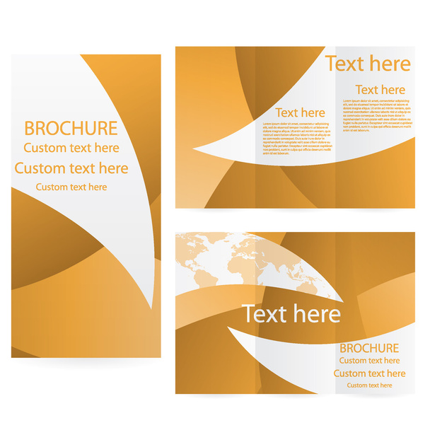 Vector Brochure Layout Design Template - Vector, Image
