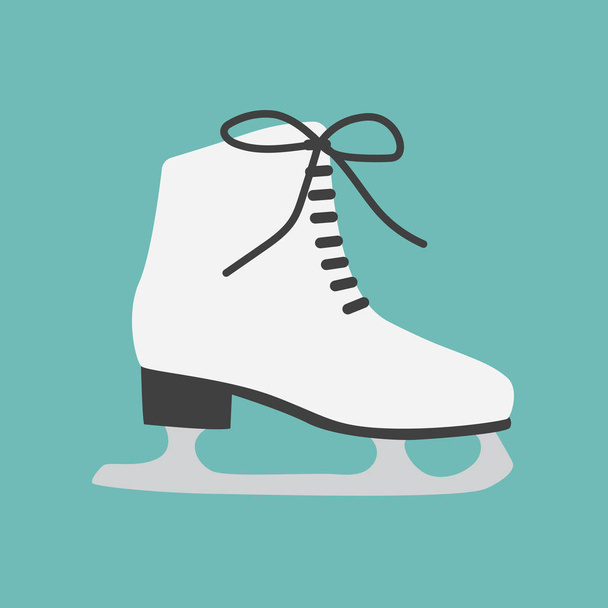 ice figure skate icon- vector illustration - Vector, Image