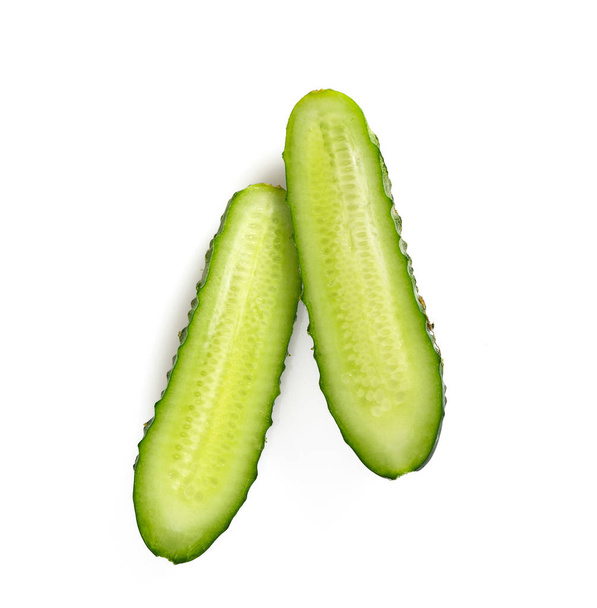 cucumbers isolated on white - Фото, зображення