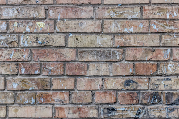 Brick wall texture grey bricks - Фото, зображення