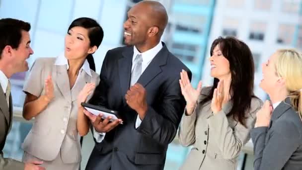 Multi Ethnic City Business Executives - Footage, Video
