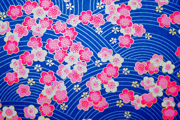 Absztrakt zökkenőmentes virágmintás papír háttér - Fotó, kép