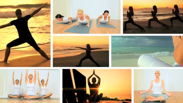 Montaggio di Yoga Fitness Stile di vita
 - Filmati, video
