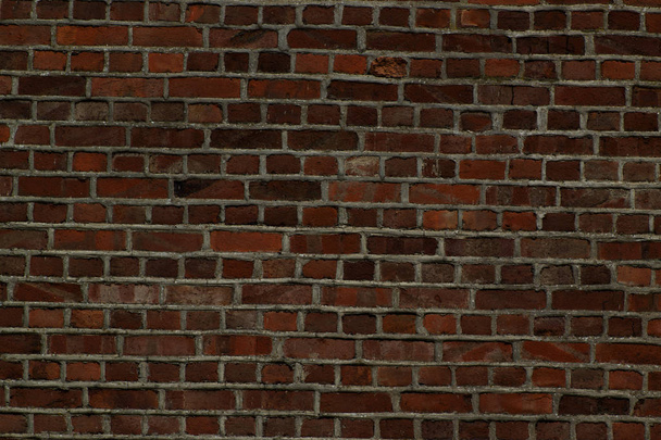 глибокі червоні вінтажні цегли кам'яний розчин ліпнина стіни фон шпалери
 - Фото, зображення