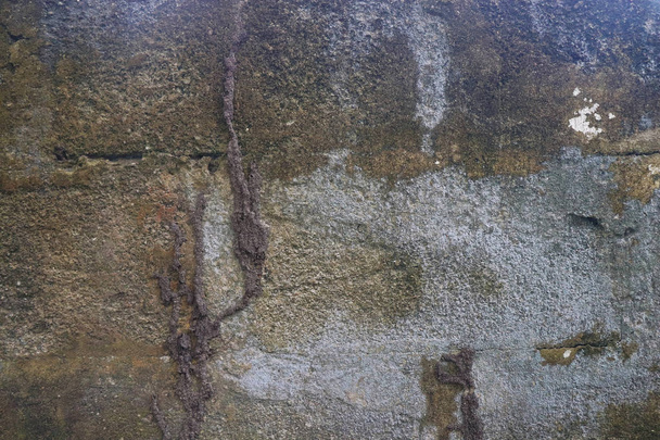 eski vintage grunge Çimento-beton sanayi tuğla duvar arka plan duvar kağıdı yüzey zemin - Fotoğraf, Görsel