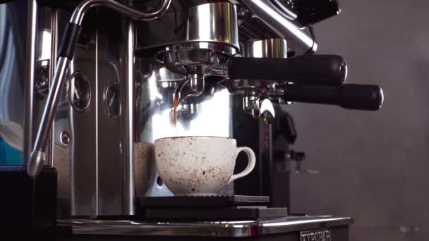 Making coffee in cafe at morning  - Footage, Video
