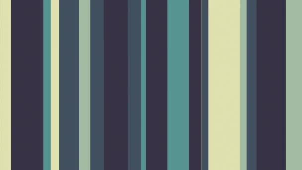 Multicolor Stripes 33 / / 4k grünliche Farben Streifen Video-Hintergrundschleife. animierte bunte Bars! ein mehrstreifiger Augenschmaus. Nummer 33 der Serie. - Filmmaterial, Video