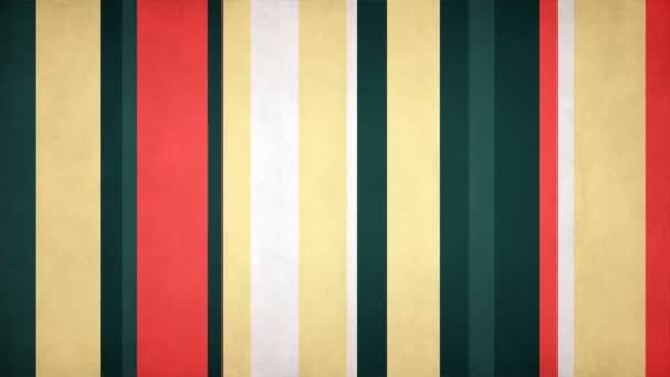 Paperlike Multicolor Stripes 31 / / 4k Texure Color Bars Video Background Loop. Barras móveis coloridas com um olhar discreto grunge. Número 31 da série
. - Filmagem, Vídeo