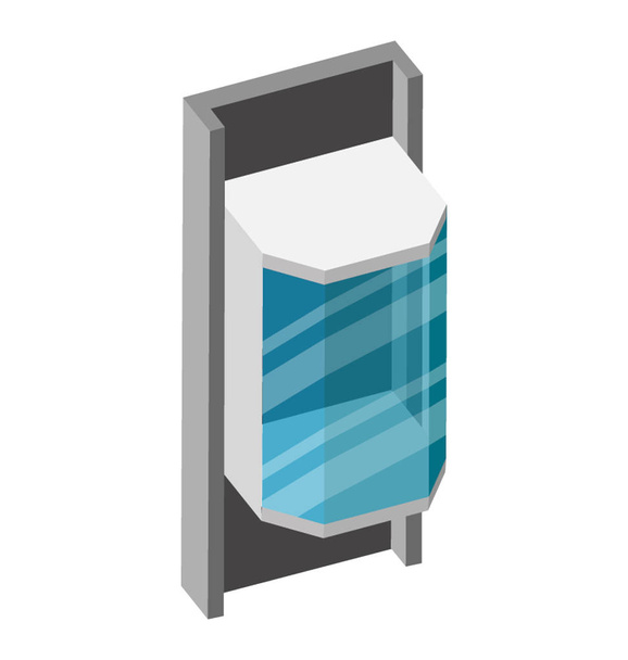 Elevator isometric icon design, lift concept  - Vettoriali, immagini