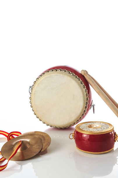 Chinese folk percussie-instrumenten - Foto, afbeelding